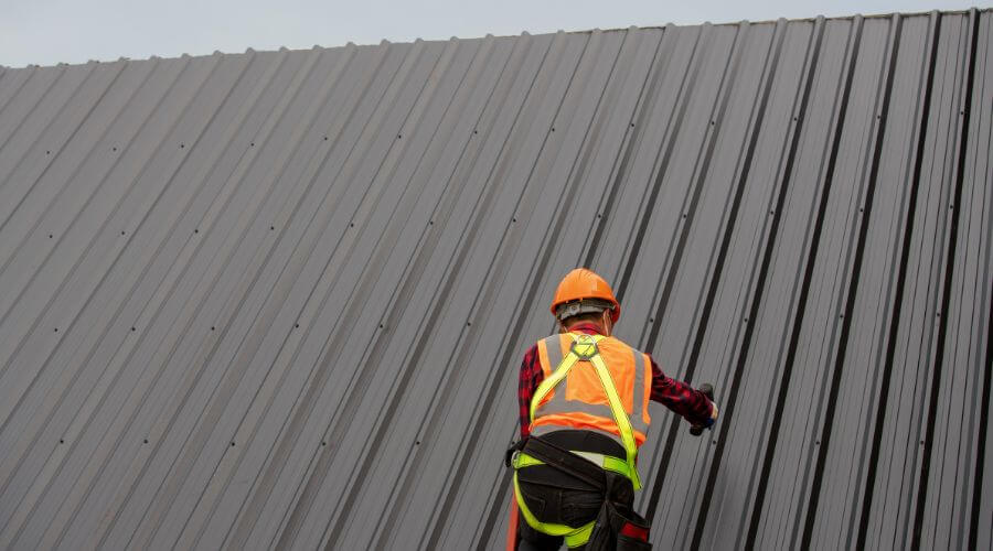 Professional metal roof installation services in Courtland, VA